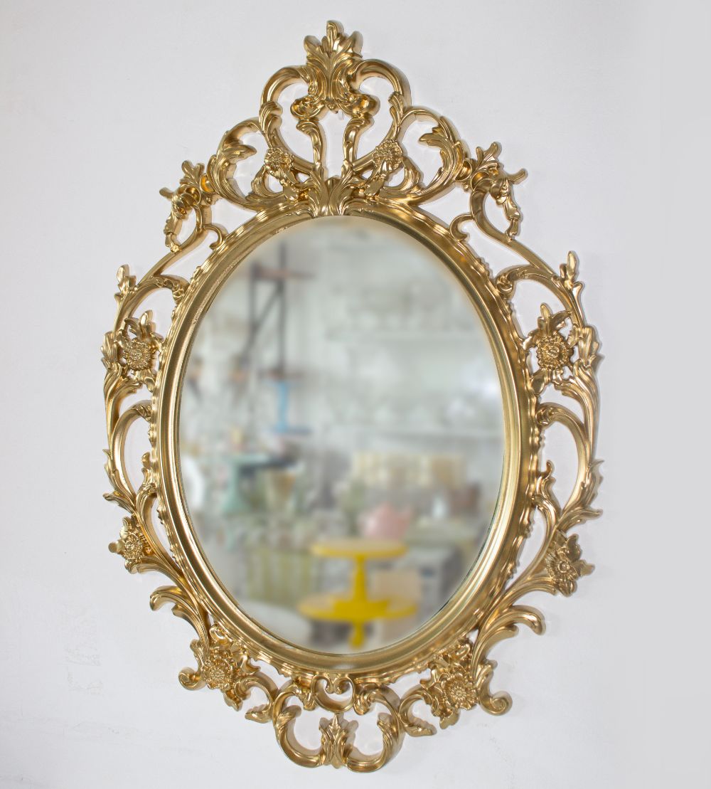 Espejo dorado vintage